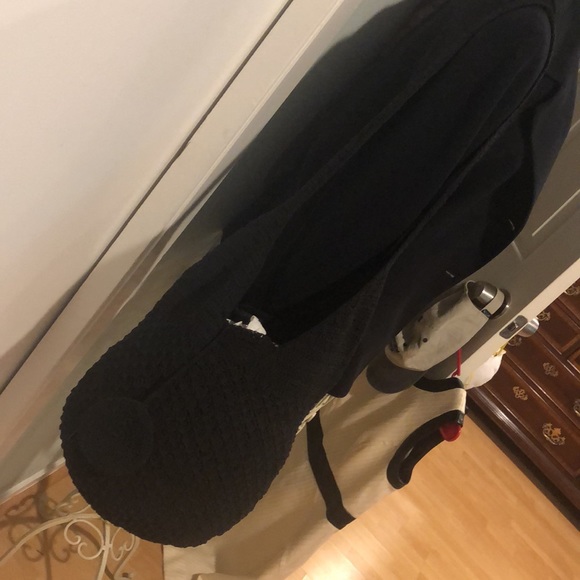 Excellent condition macramé tote, Fully lined. - Picture 5 of 8